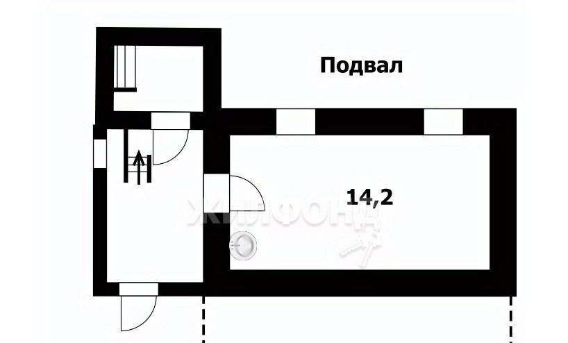 дом г Новосибирск Заельцовская пер 1-й Шапошникова фото 14