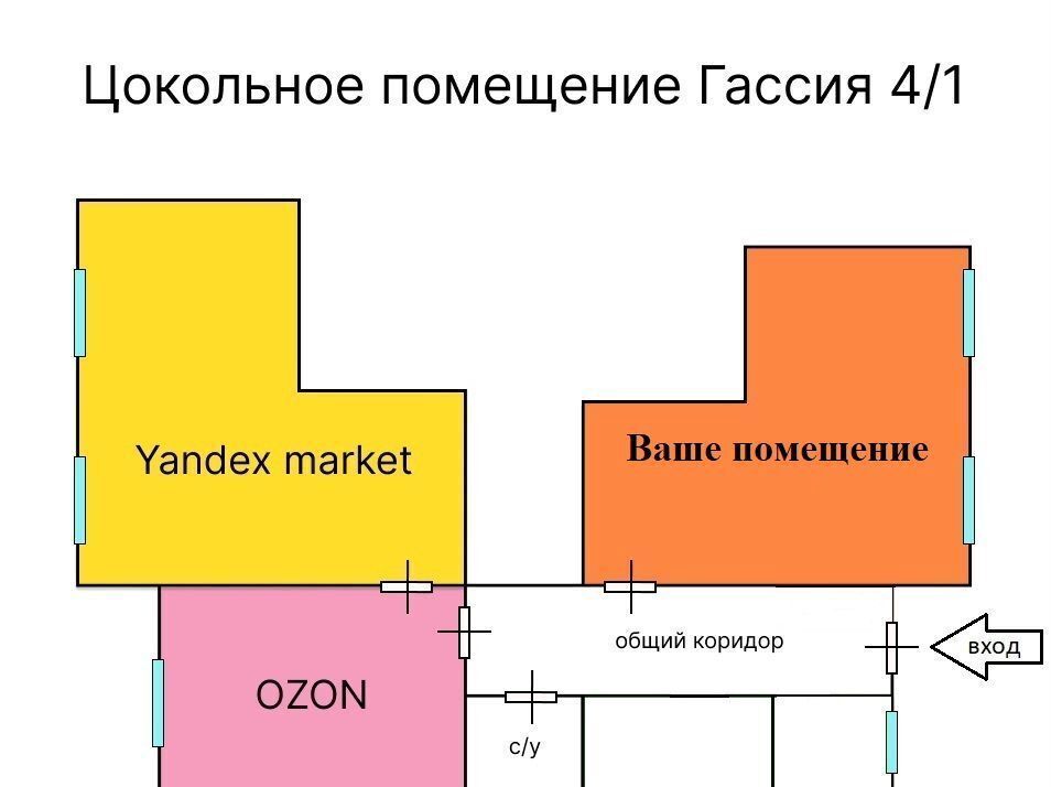 торговое помещение г Краснодар р-н Карасунский ул им. Валерия Гассия 4/1 фото 5