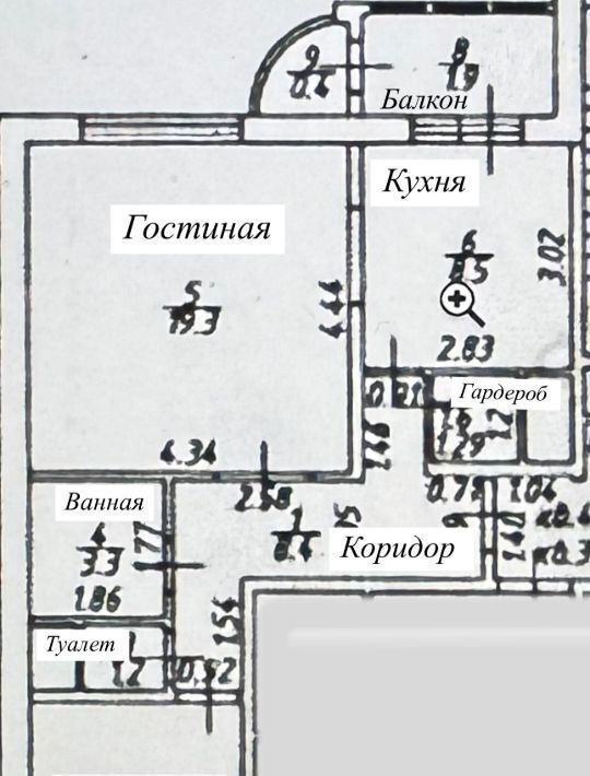 квартира городской округ Красногорск п Нахабино ул Школьная 8 Нахабино, Красногорск городской округ фото 23