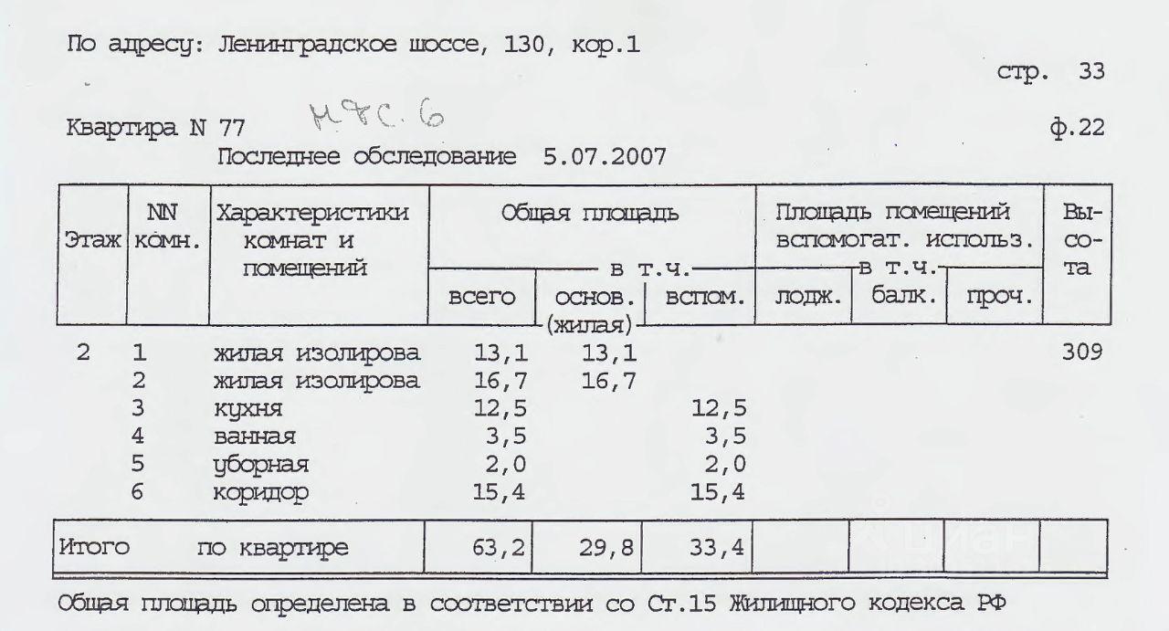 квартира г Москва ЗАО ш Ленинградское 130/1 район Левобережный, Микрорайон №1, Московская область фото 2