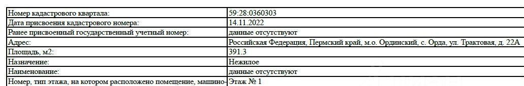 свободного назначения р-н Ординский с Орда ул Трактовая 22а фото 4