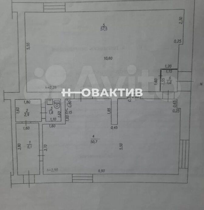 торговое помещение Городок, Киевская улица, 39, посёлок городского типа Новый фото 4