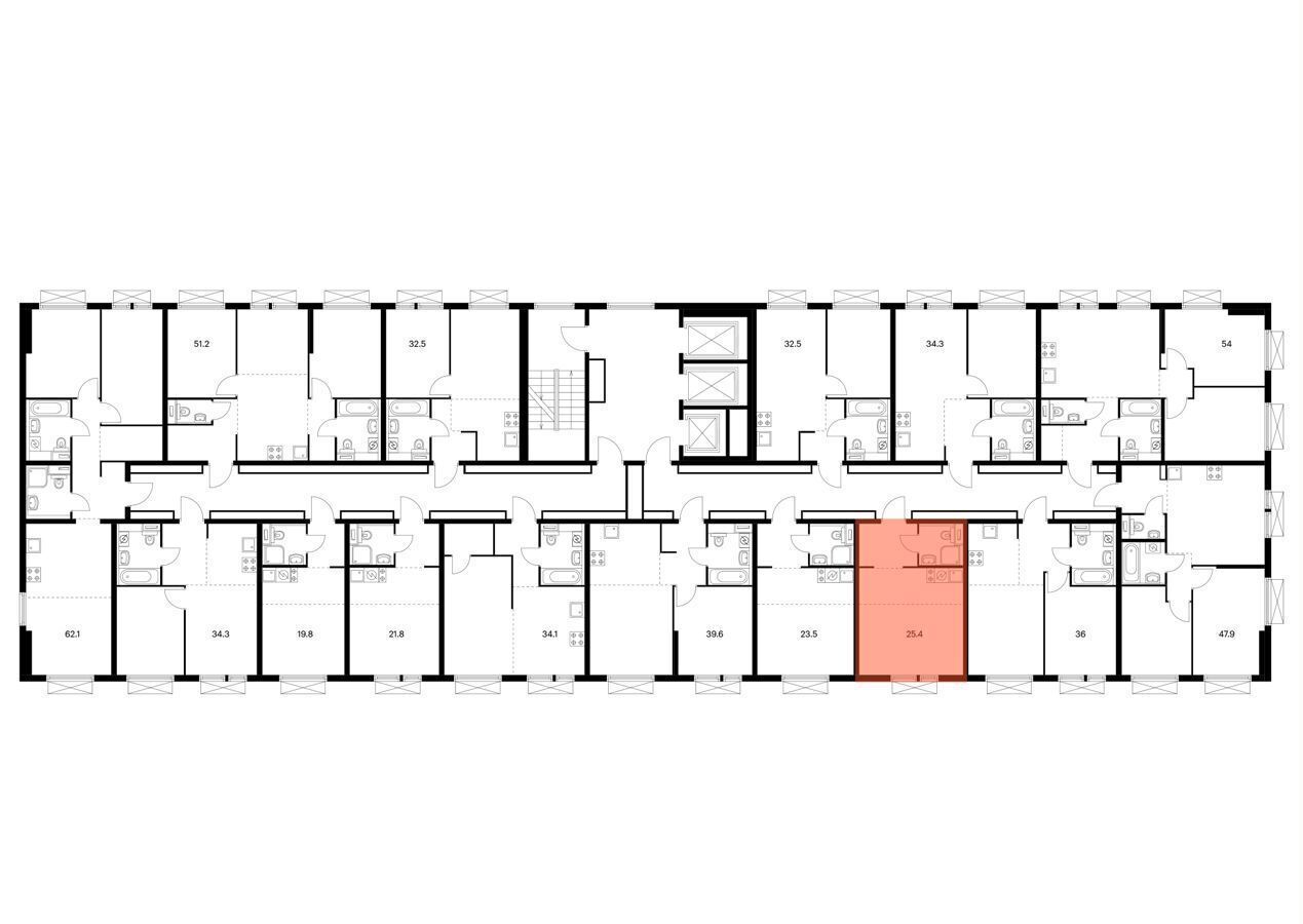 квартира г Москва метро Свиблово ул Кольская 2/1 Кольская 8 корп. 2, д. 8 фото 2