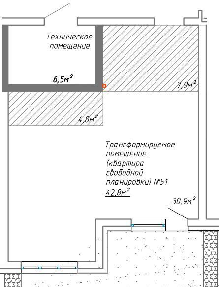 квартира г Кемерово р-н Ленинский ЖК «Уютный Квартал» фото 2