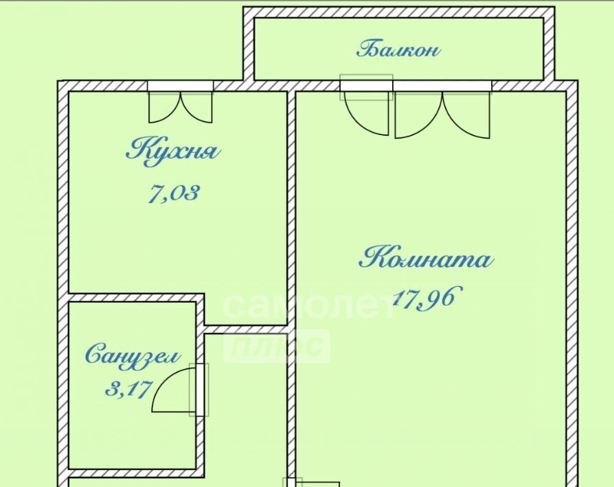 квартира г Ульяновск р-н Засвияжский ул Аблукова 79 фото 2