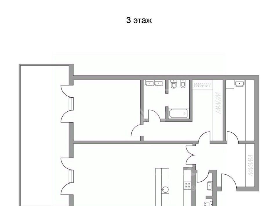 квартира г Москва метро Маяковская ул 1-я Тверская-Ямская 2 фото 27