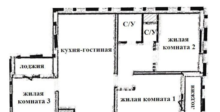 квартира г Ростов-на-Дону р-н Советский ул Ткачева 42с/1 Левенцовский жилой район; Левенцовский жилой массив фото 32