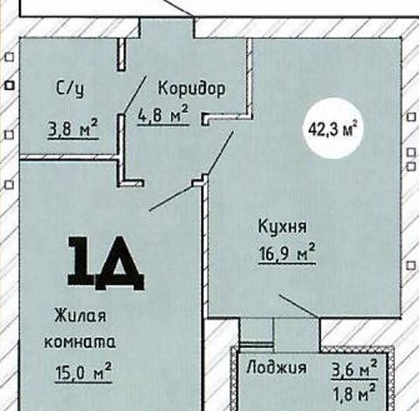 квартира г Тольятти р-н Автозаводский 14А квартал ул 40 лет Победы ЖК «Greenwood» фото 2