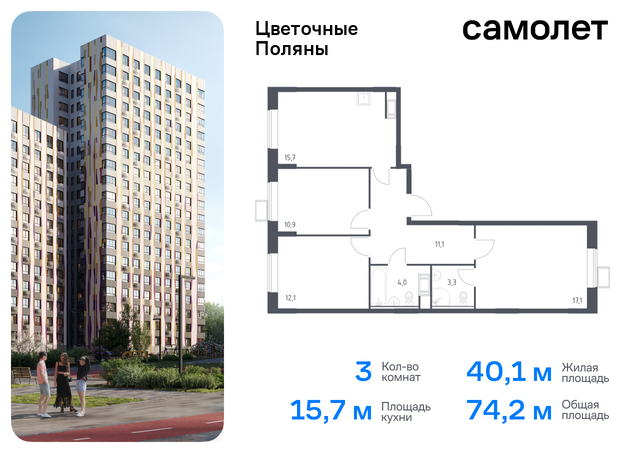 ЖК «Цветочные Поляны Экопарк» Филатов луг, к 2, Киевское шоссе фото