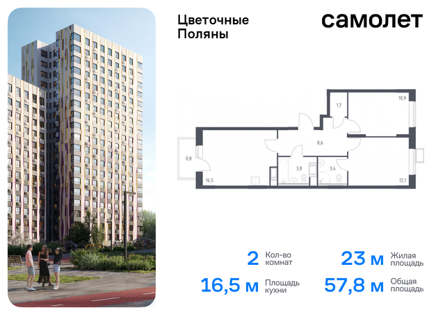 ЖК «Цветочные Поляны Экопарк» Филатов луг, к 2, Киевское шоссе фото