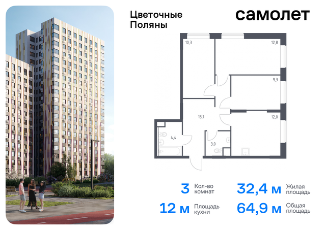 ЖК «Цветочные Поляны Экопарк» Филатов луг, к 2, Киевское шоссе фото