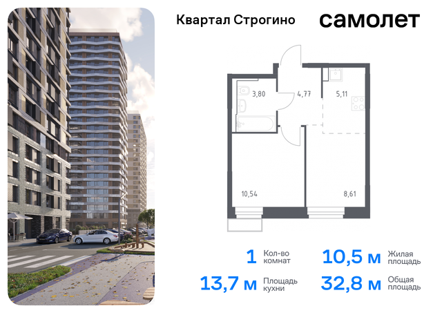 жилой комплекс Квартал Строгино, к 2, Красногорский р-н, Строгино фото