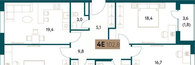 квартира метро Раменки дом 8к/3 муниципальный округ Раменки фото