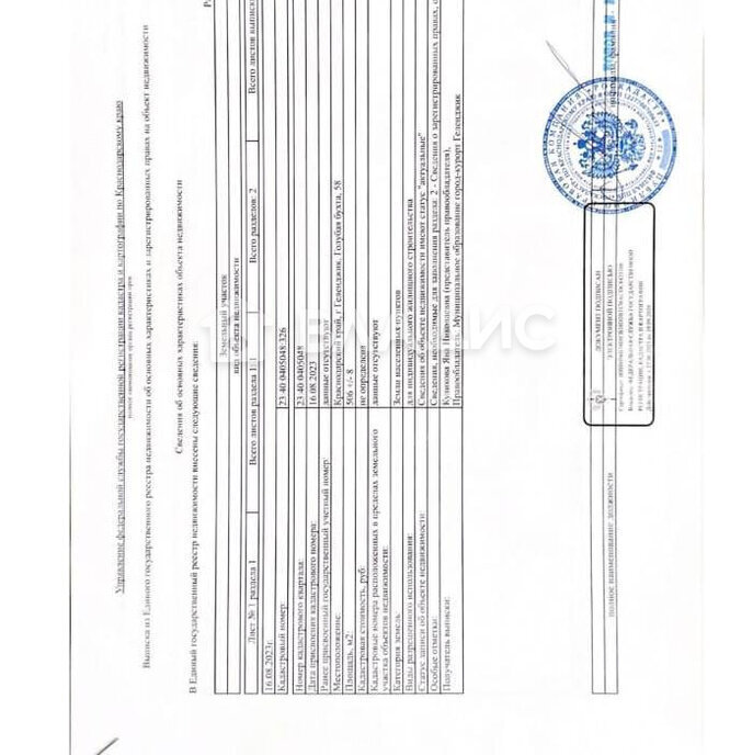 земля г Геленджик мкр Голубая бухта ул Океанологов фото 3