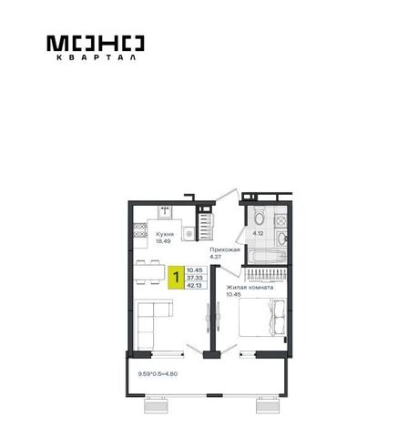 п Березовый р-н Прикубанский ЖК «Молодежный-2» фото