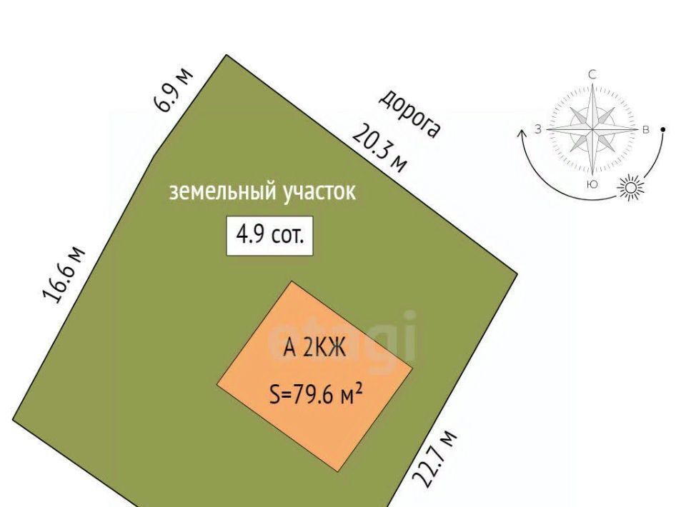 дом г Тюмень р-н Центральный снт Корабельщик ул Береговая Центральный административный округ фото 3