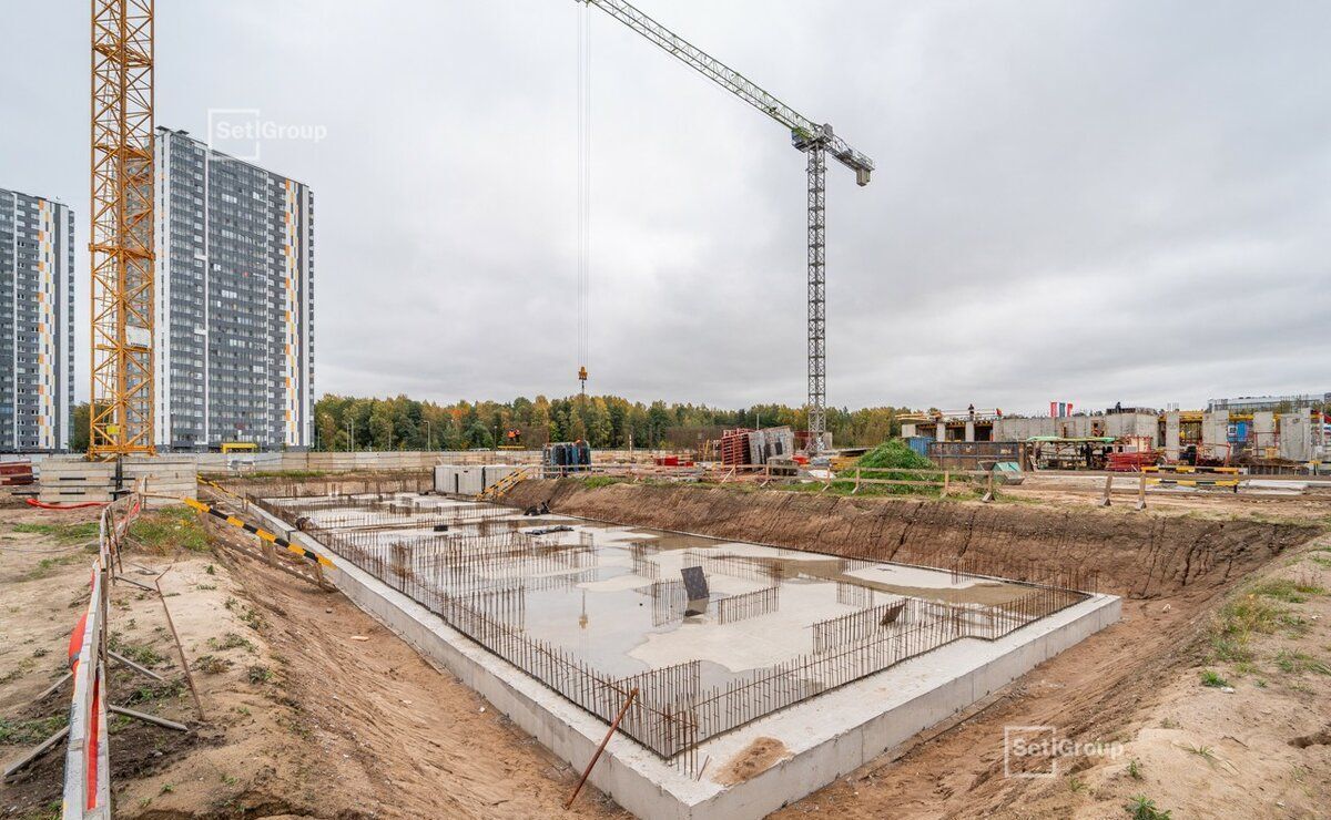 квартира г Санкт-Петербург метро Озерки пр-кт Орлово-Денисовский ЖК «Бионика Заповедная» корп. 1. 2 фото 26