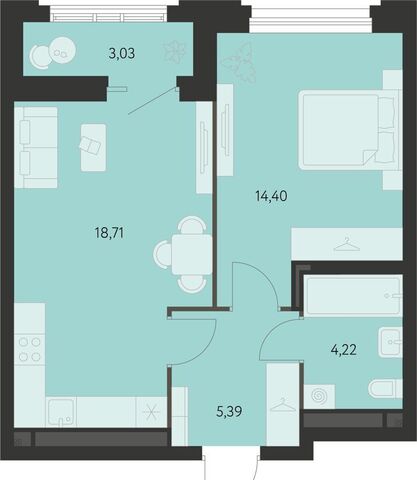 Академический ул. В. Де Геннина, д. 2, блок 4. 5 фото