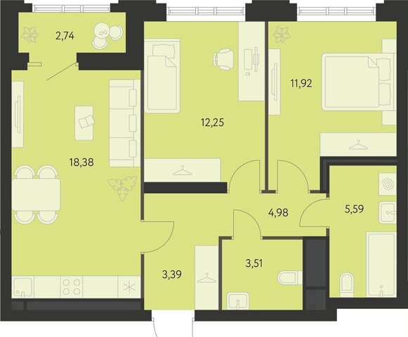 Академический ул. В. Де Геннина, д. 3, блок 4. 5 фото