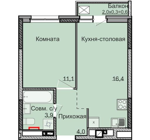 р-н Ленинский Машиностроитель ЖК «НЕО» фото