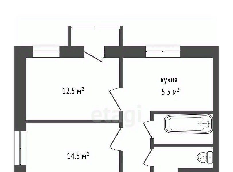 квартира г Красноярск р-н Советский ул Партизана Железняка 16а фото 37