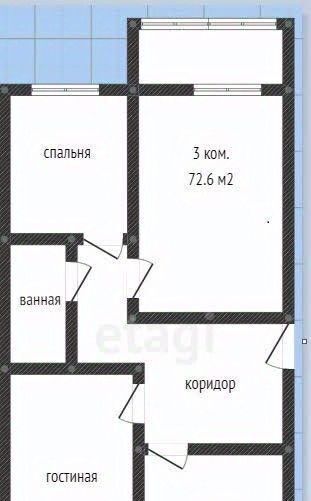 квартира г Владивосток р-н Фрунзенский ул Союзная 19 фото 22