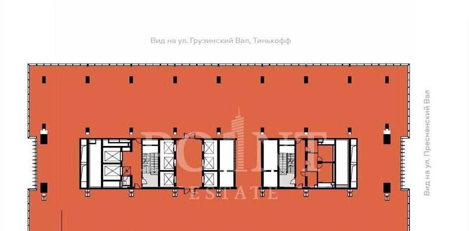 офис г Москва метро Белорусская ул Пресненский Вал 27с/35 муниципальный округ Пресненский фото 5