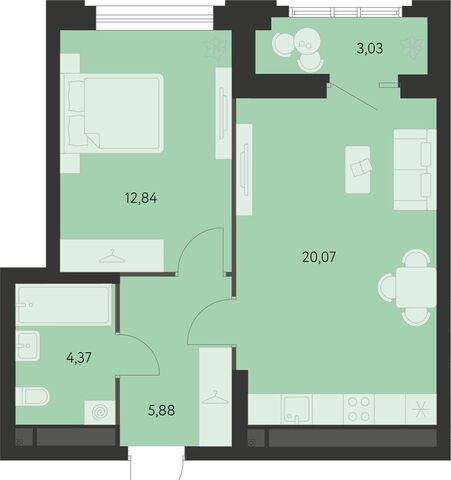 Академический ул. В. Де Геннина, д. 2, блок 4. 5 фото