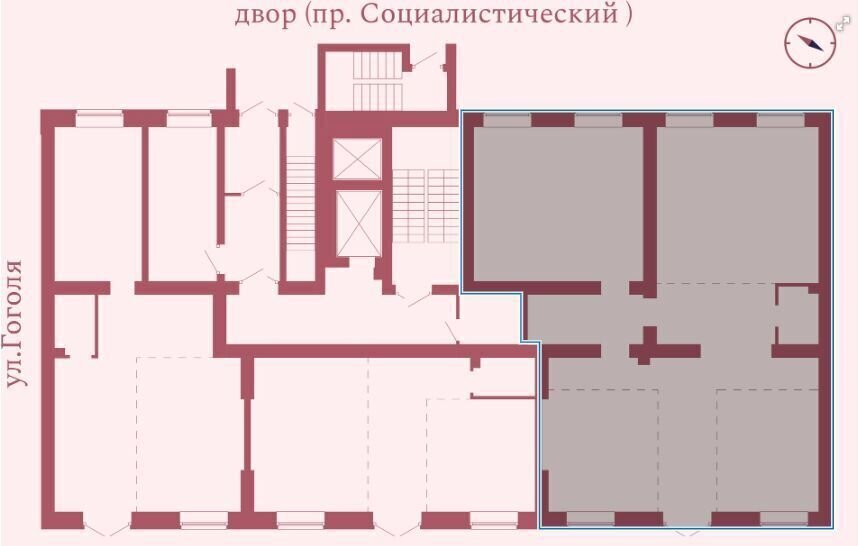 офис г Барнаул р-н Центральный ул Гоголя 52 фото 4