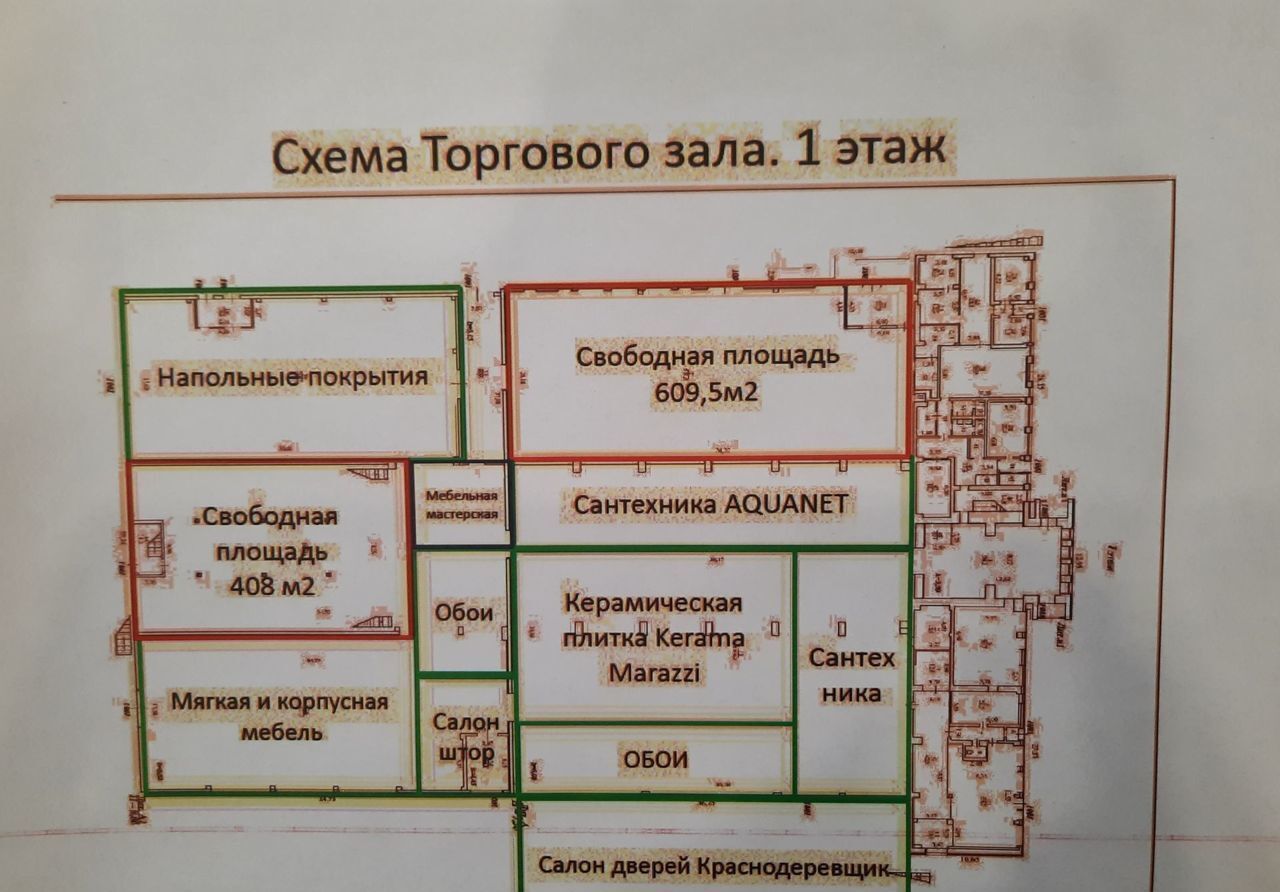 торговое помещение г Нижневартовск ул Авиаторов 1 Тюменская обл. фото 2