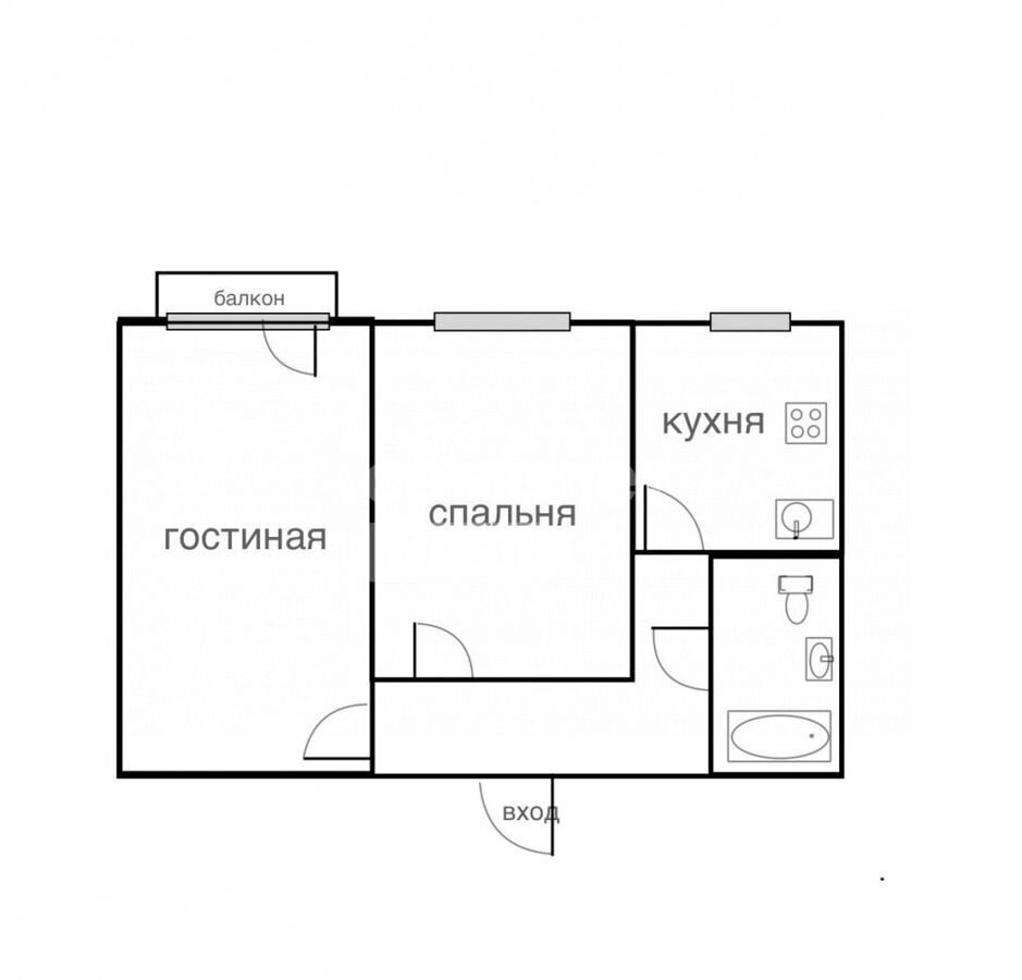 квартира г Каменск-Уральский Красногорский ул Строителей 46 фото 30