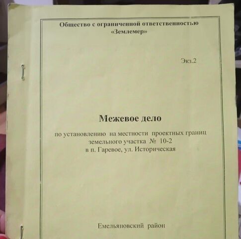 п Гаревое ул Историческая 10 фото