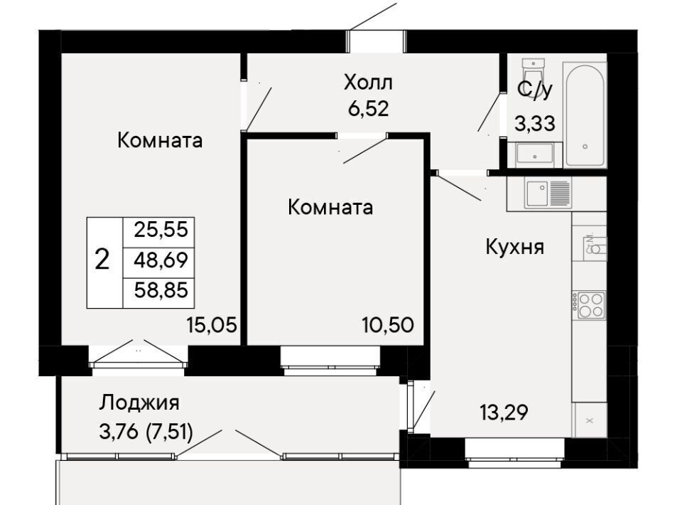 квартира г Ростов-на-Дону р-н Октябрьский пер Бориславский фото 1