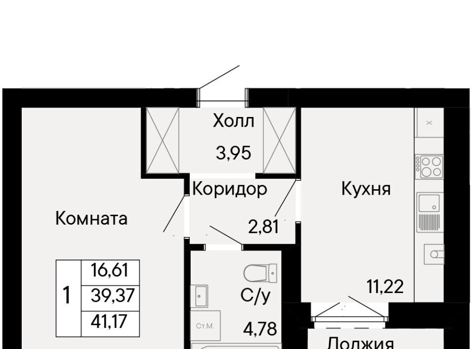 квартира г Ростов-на-Дону р-н Октябрьский Ривьера жилой квартал фото 1