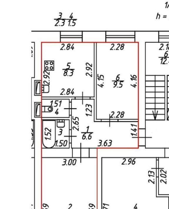 квартира г Санкт-Петербург п Шушары ш Московское 256к/3 Шушары фото 5