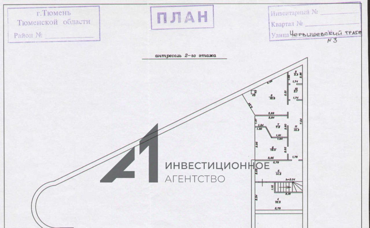 торговое помещение г Тюмень р-н Калининский ул Червишевский тракт 3 Калининский административный округ фото 7