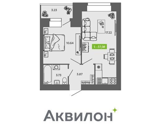 квартира г Северодвинск фото 1