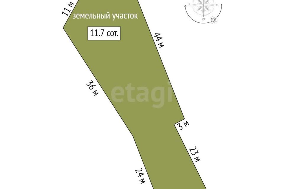 земля г Ростов-на-Дону р-н Советский Ростов-на-Дону городской округ, СТ Садовод-любитель фото 7