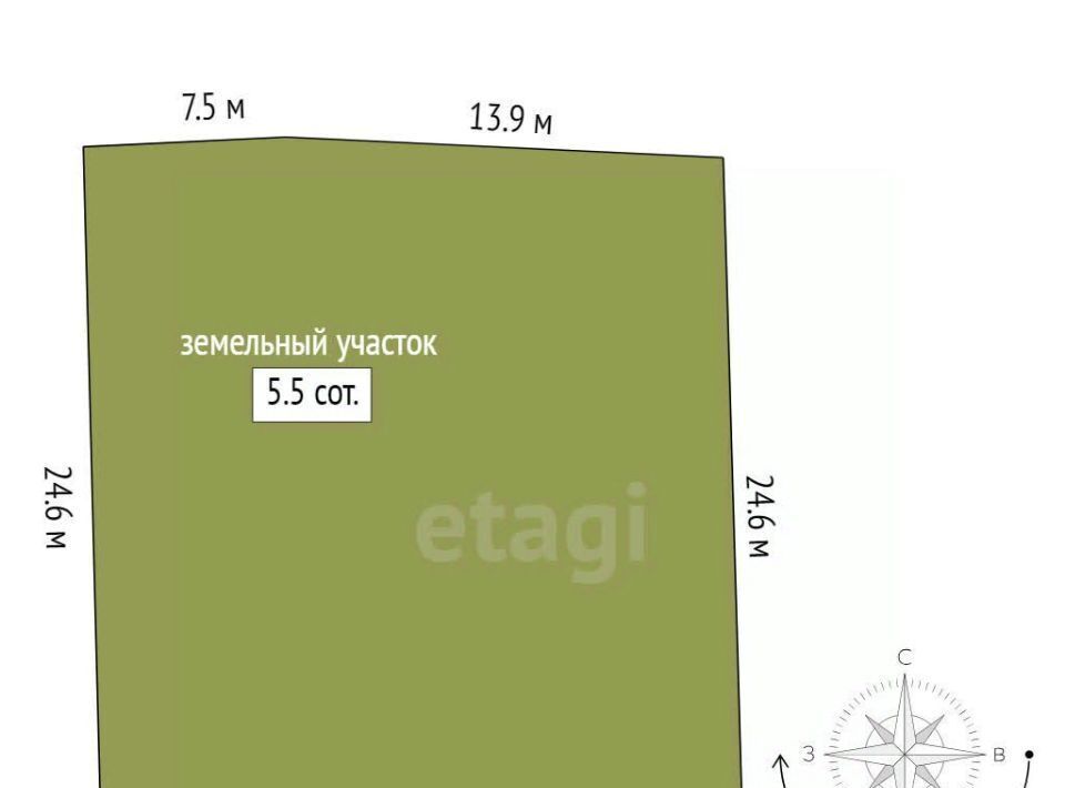 земля г Ростов-на-Дону р-н Ворошиловский снт Луч ул 1-я Лазерная фото 2