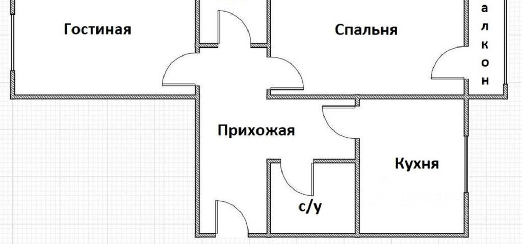 квартира г Электросталь ул Трудовая 19 Железнодорожная фото 16