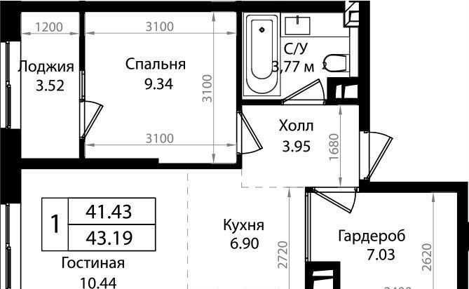 квартира г Краснодар р-н Карасунский ул Сормовская 1/1 Жилой район «Патрики» фото 4