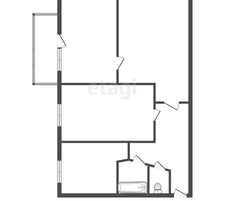 квартира г Нижний Тагил р-н Тагилстроевский ул Кольцова 22 фото 29