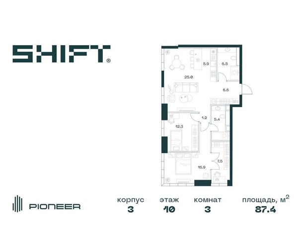 ул Орджоникидзе 10 ЖК «SHIFT» 2-й Донской пр-д фото