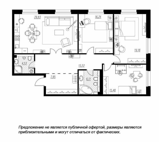 метро Крестовский Остров коса Петровская ЖК «Петровская доминанта» округ Петровский фото