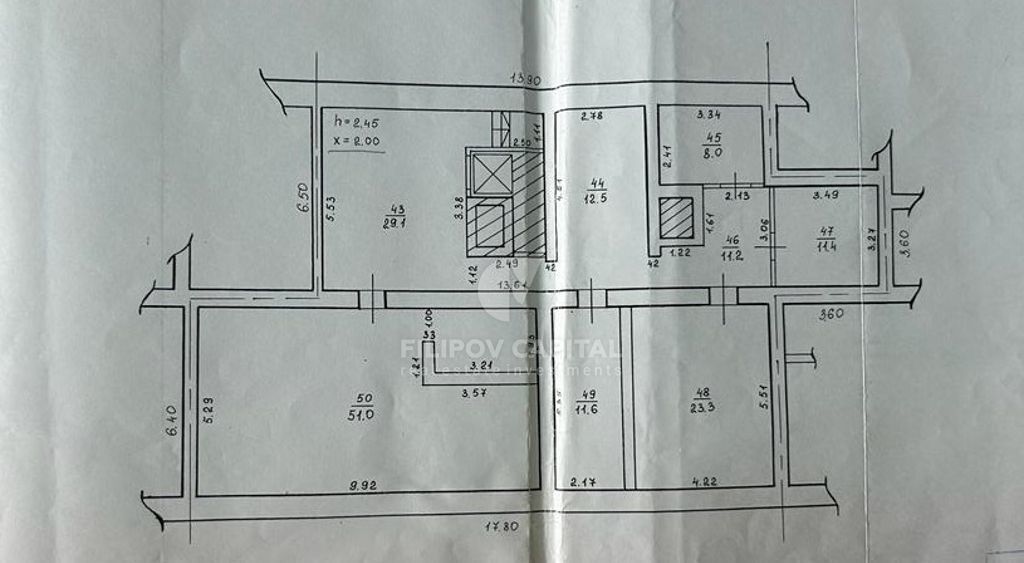 торговое помещение г Уфа р-н Орджоникидзевский ул Нежинская 17 фото 11