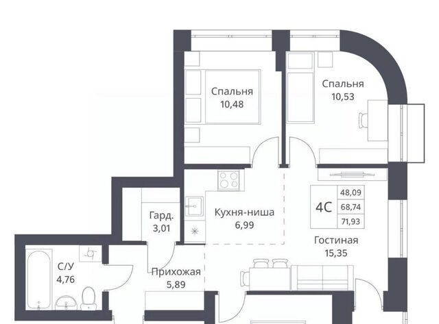 г Новосибирск р-н Калининский Заельцовская ул Игарская 40/2 ЖК «Фора» Кулацкий фото