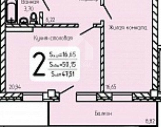 квартира г Улан-Удэ р-н Октябрьский мкр 115-й ЖК «Удачный» фото 1