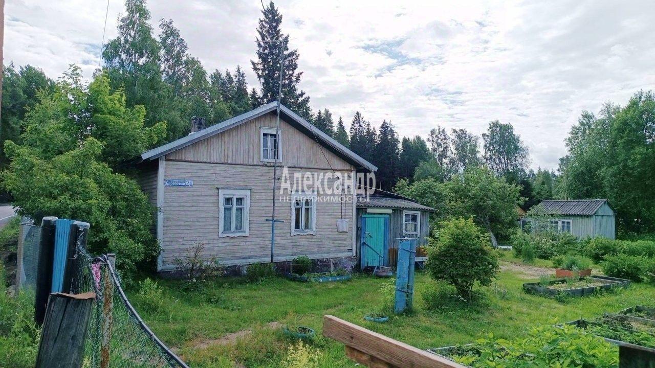 дом р-н Выборгский п Глебычево Советское городское поселение, Садовая улица фото 1