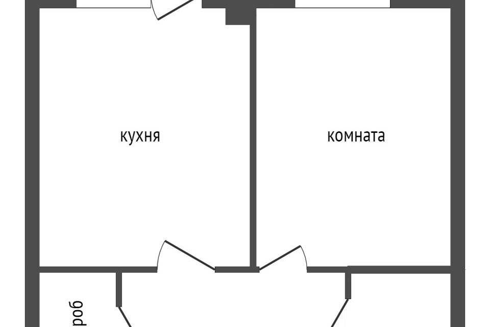 квартира г Красноярск р-н Советский пр-кт Комсомольский 17 Красноярск городской округ фото 8