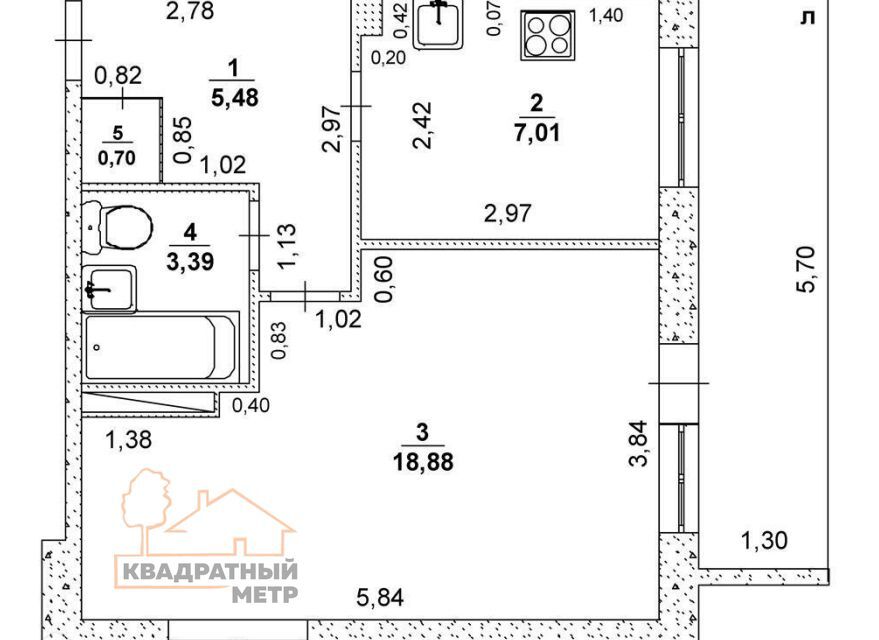 квартира г Димитровград пр-кт Автостроителей 44 Мелекесский район фото 7